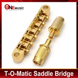 Gold Tune-O-Matic Guitar Bridge for GB LP Electric Guitar Parts