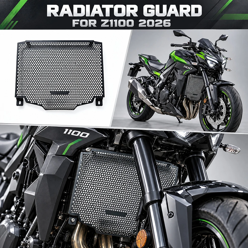 For Kawasaki Z1100 2026 Motorcycle Accessories Engine Radiator Grille Guard Cover Protector
