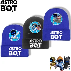 Astro Bot Knitted Hat for Children Anime Cartoon Cute Knit Cap Boys Girls Winter Warm Windbreak Hats Kids Hip Hop Fashion Caps