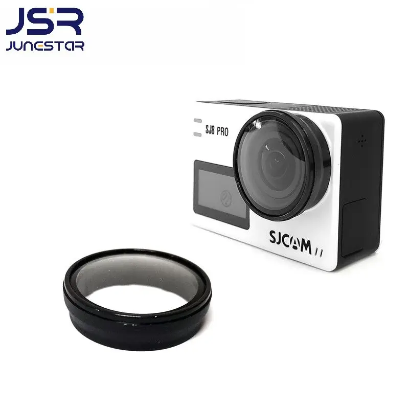 UV Filter Cover Lens Protective Optical Glass Lente Cover Filters For SJCAM SJ8 sj8Plus SJ8Pro SJ8Air Camera Accessories