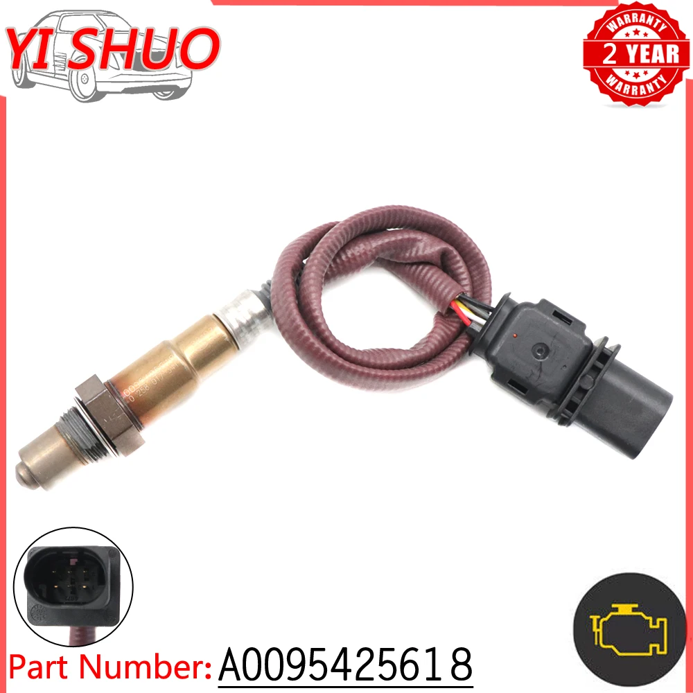 

Car Air Fuel Ratio Lambda O2 Oxygen Sensor A0095425618 For Mercedes-Benz B250 CLA45 CLA250 GLA250 SL63 SLK350 SL400 SL550