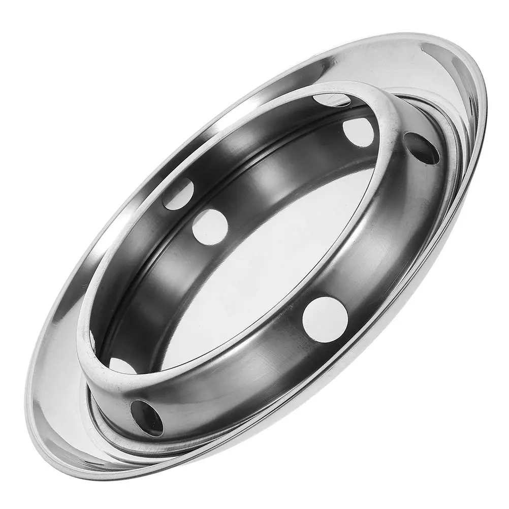 

Stainless Steel Steamer Rack Wok Gas Stove Pan 28cm Pots Cooking Tool Kitchen StorageBracket Round Heat