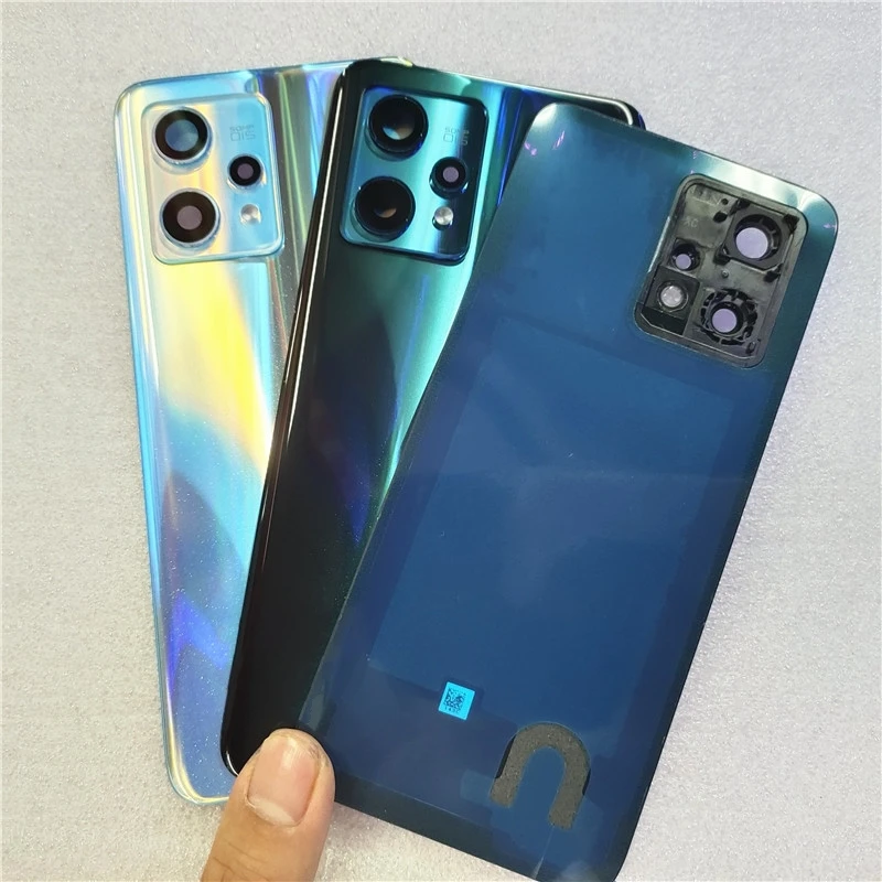 New For Realme 9 Pro+ Battery Cover Glass Panel For Realme 9 Pro Plus Rear Housing Case Phone Lid Shell Replacement