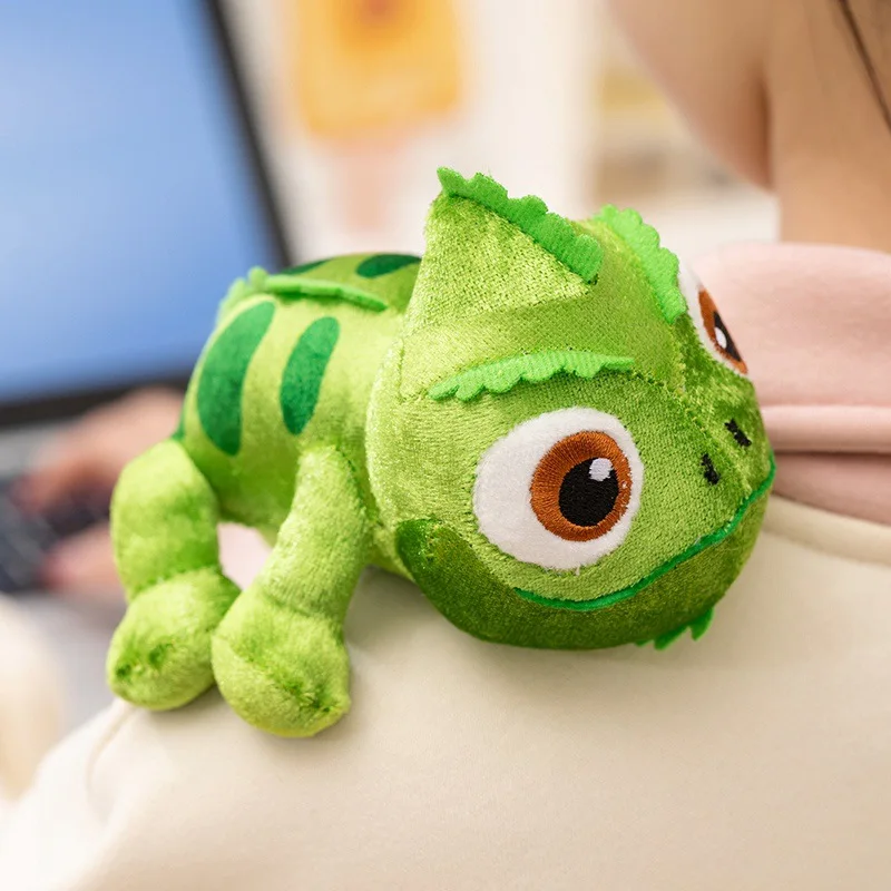 Hot Pascal Rapunzel Chameleon Plush Toy Doll Pascal Stuffed Animals Plush Doll Pascal Rapunzel Shoulder Lizard Plush Doll Toy view 3