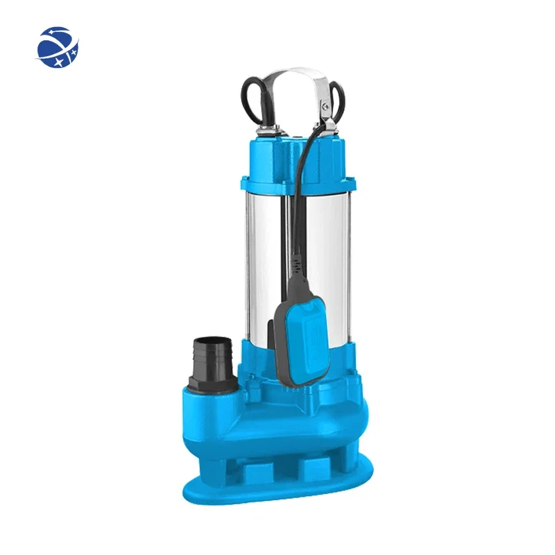 YUNYI Industrial 1.5 HP Submersible Sewage Pump with Cutter 370L/Min Electric Water Pump