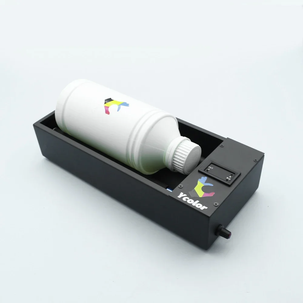 DTF DTG White Ink Roller Shaking Machine Timer Control Speed Adjustable Prevent Ink Precipitation Avoid Sediment Deposition