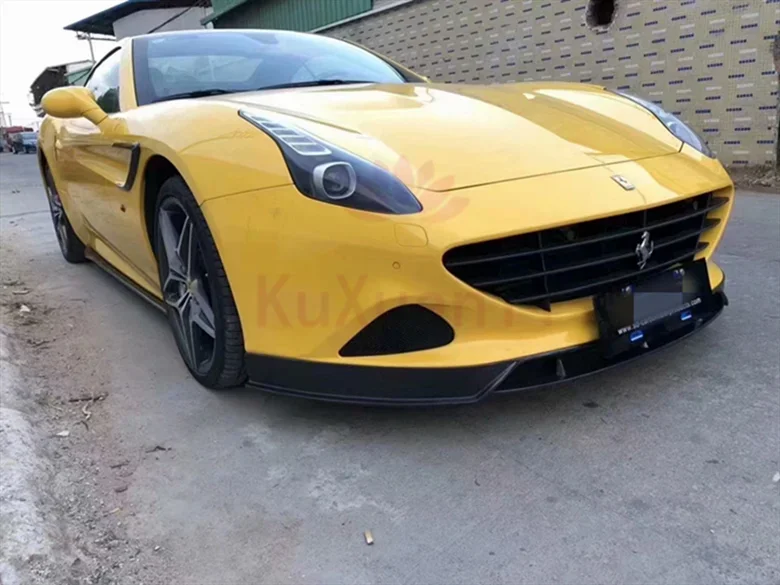 For Ferrar California T modified carbon fiber body kit Front lip Rear diffuser Side apron Rear fender trim Spoiler
