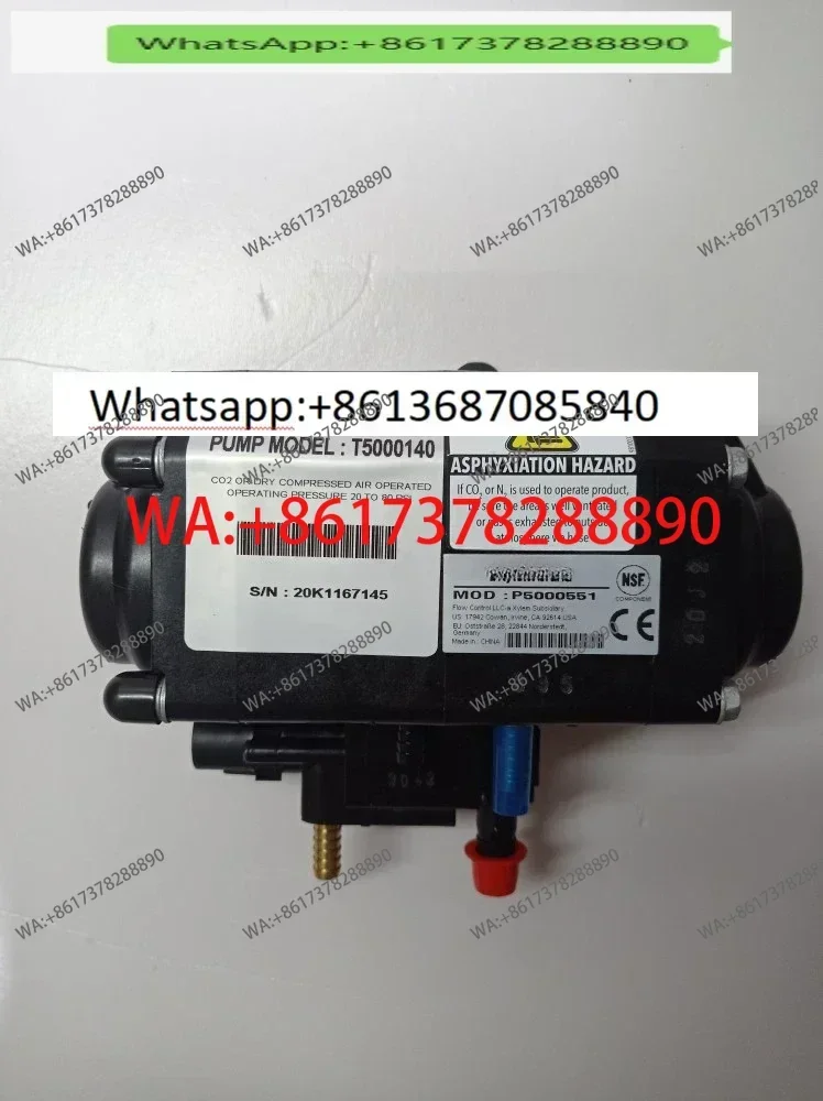 

Насос для сиропа T5000 Coke BIB, напорный насос для напитков, теперь настроен.