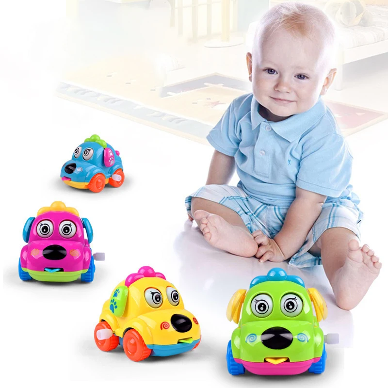 Clockwork Toy Children's Cartoon Winding Creative Cute Chain Up Car Small Animal Baby Gift