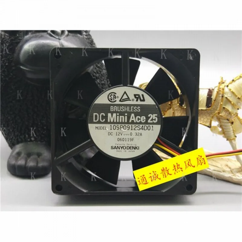 

C FOR DC Mini Ace 25 109P0912S4D01 12V 0.32A 9CM 9025 Cooling Fan