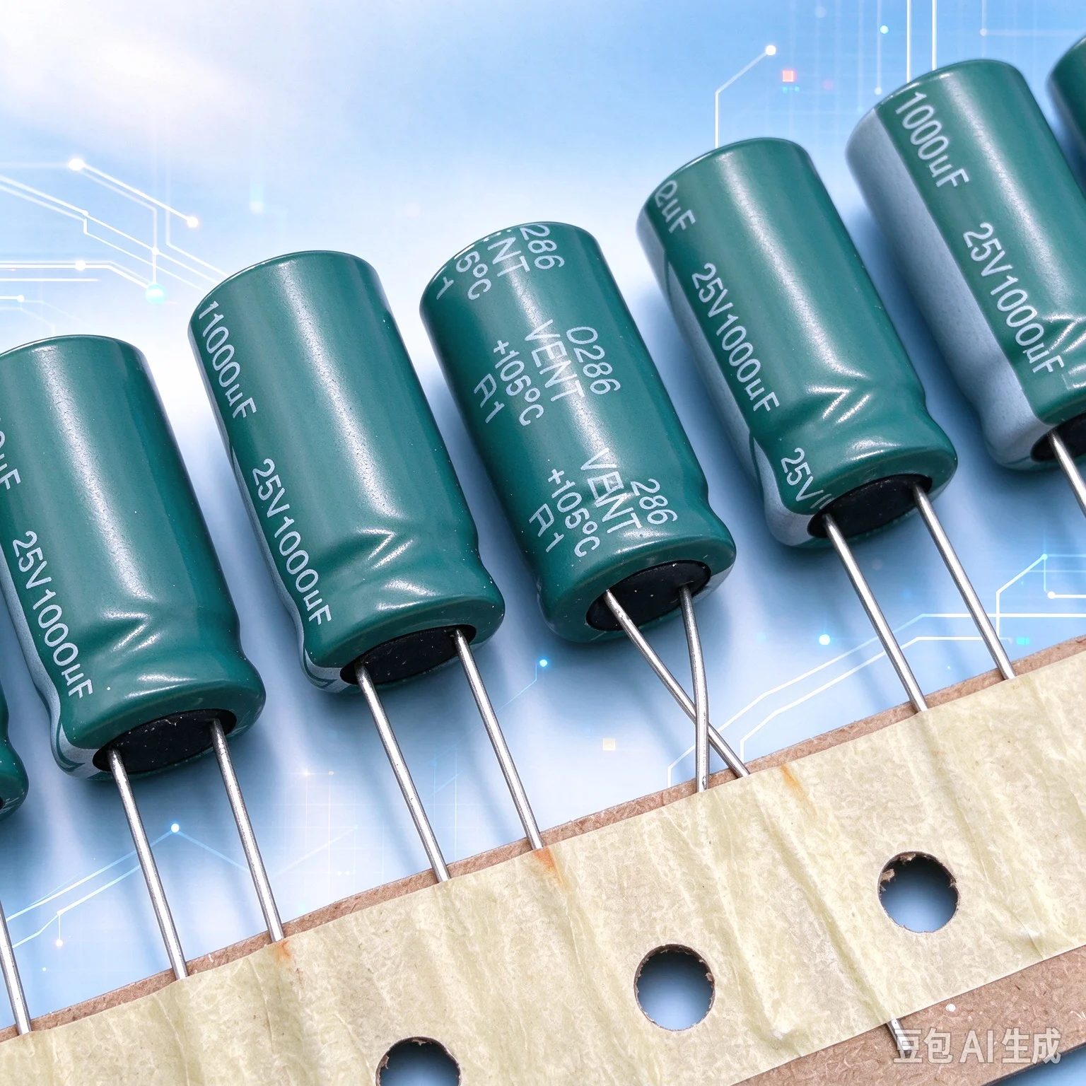 Aluminum for YST 1000uF 25V High Frequency High Temperature Aluminum Electrolytic Capacitor 10x20  100pcs