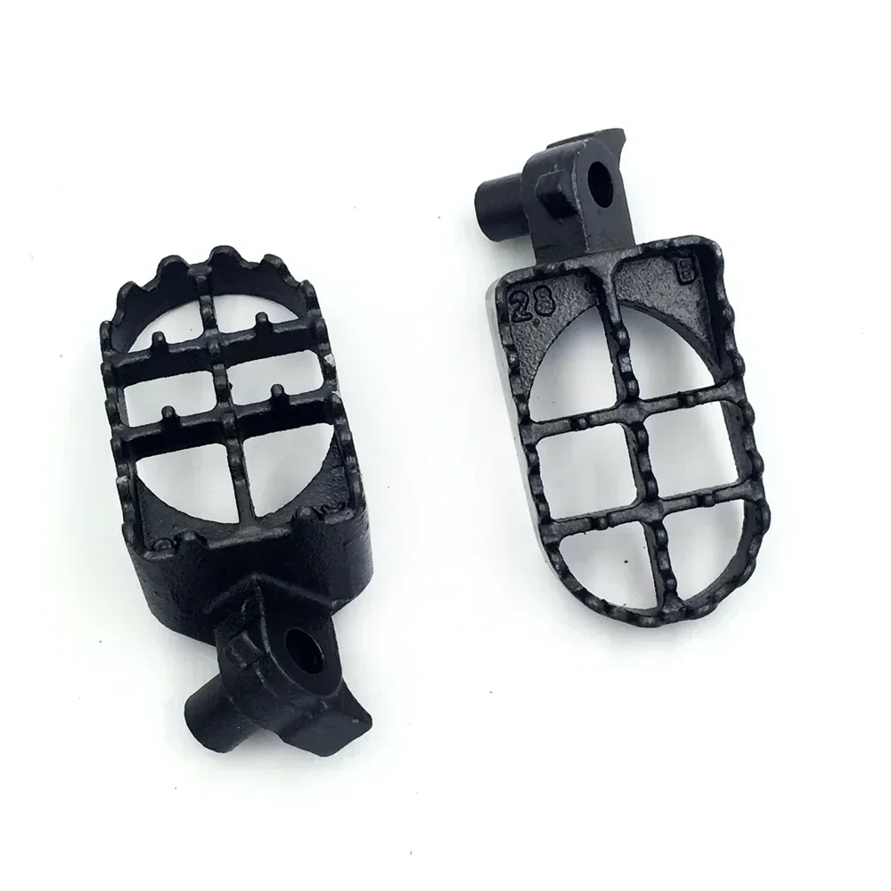 

Motocross MX Dirt Bike Steel Foot Pegs for Suzuki 2003 2004 RM125 RM250 Gunmetal Motorcycle Parts