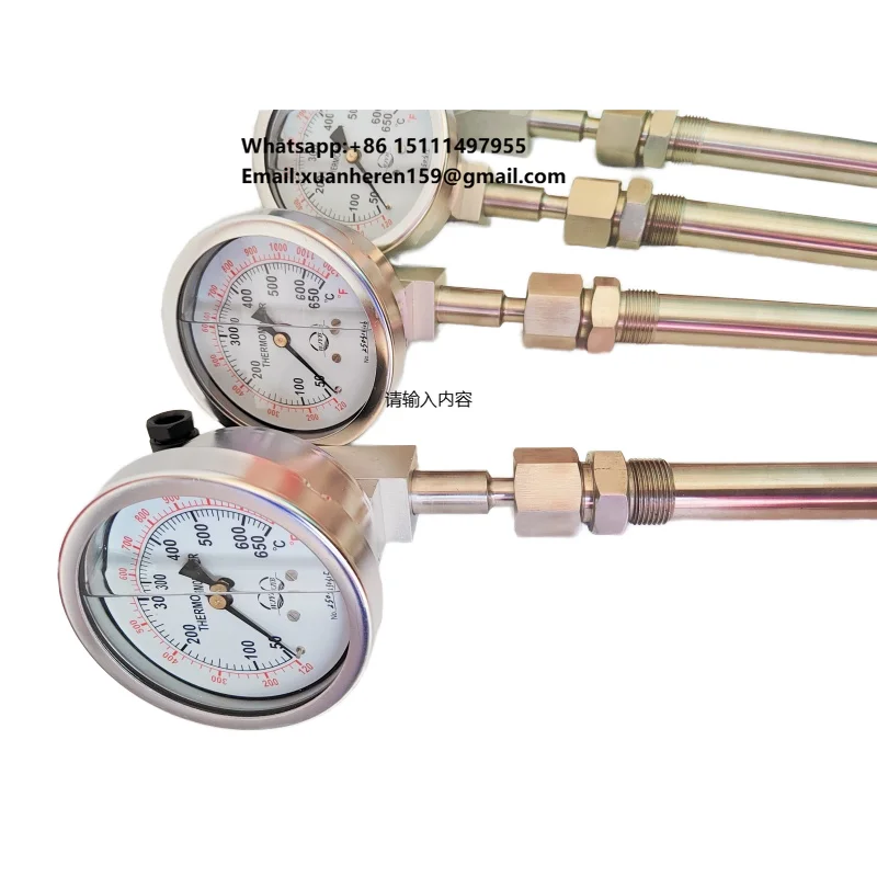 

Combined Temperature Sensor with Hose for Marine Supplies Stainless Steel High Quality