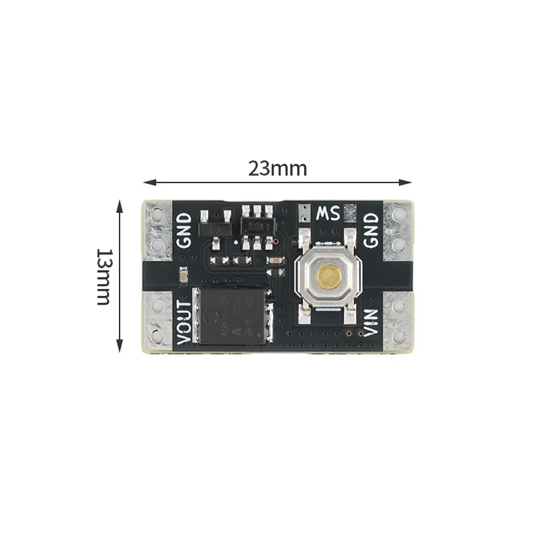 5PCS Single Bond Button Bistable Switch Module 3.5-5.4V 4.5-26V 300nA 1.5uA Load 10A Low Power Wide Voltage Micro One Key
