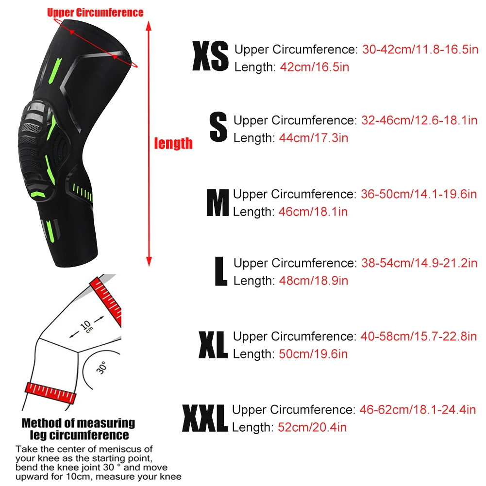 1Pcs Outdoor Riding Anti-Collision Protective Gear Sports Knee Pads Braces Patella Guard Sleeve Cover Honeycomb Leg Compression