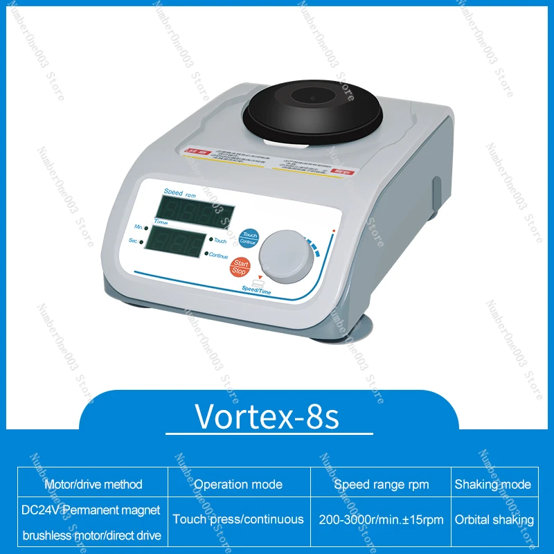 Digital Time Control Lab Vortex Mixer with 6 Standard Modules