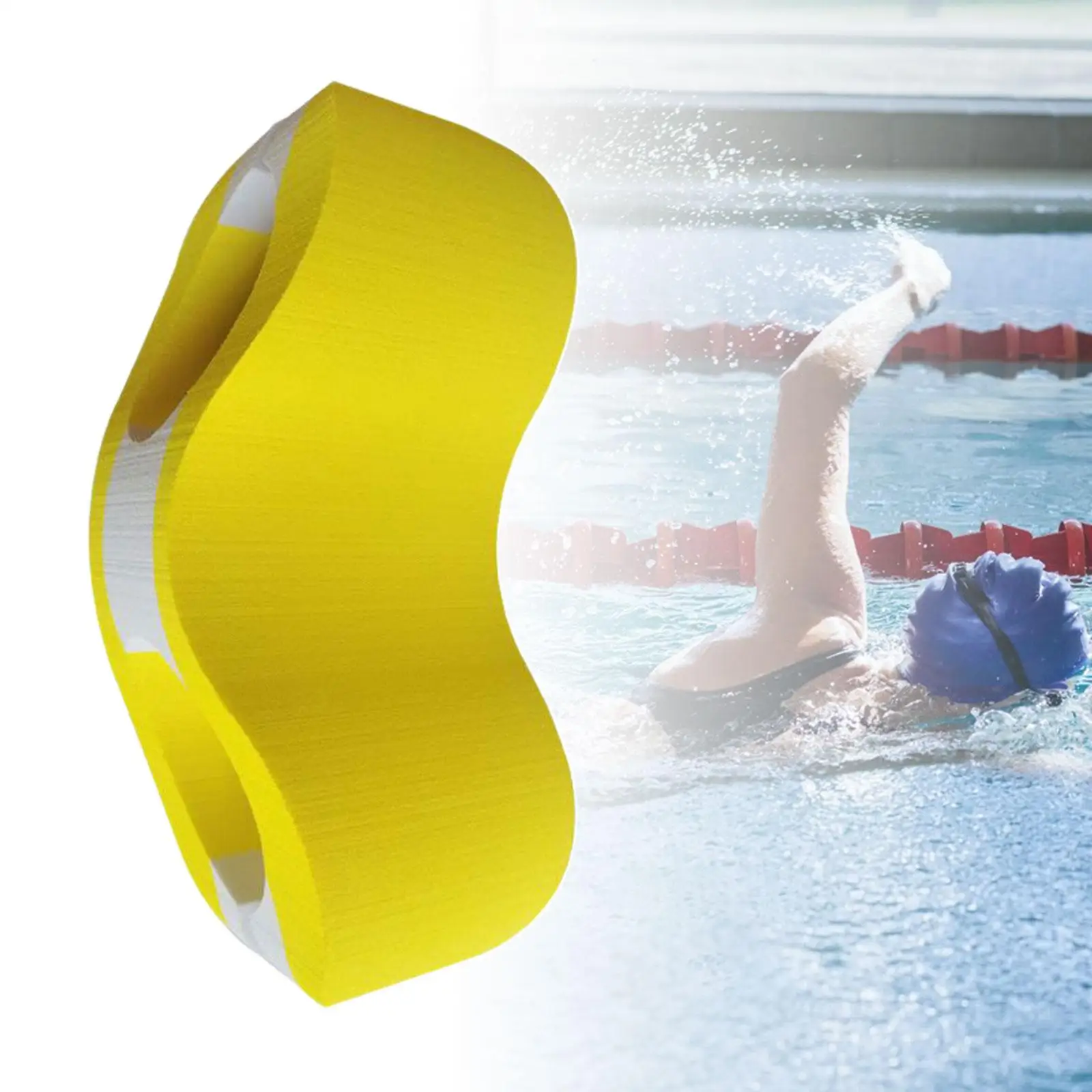 Pull Buoy Leg Float Body Strength Kickboard Swimming Training Aid Flotation for Youth Beginners Kids Adults Upper Body Strength