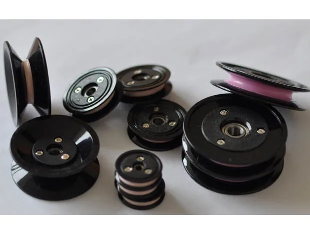 

2 шт. проволочных направляющих колеса для текстильных машин, пластиковые керамические направляющие, комбинированные направляющие для нитепровода намоточных машин