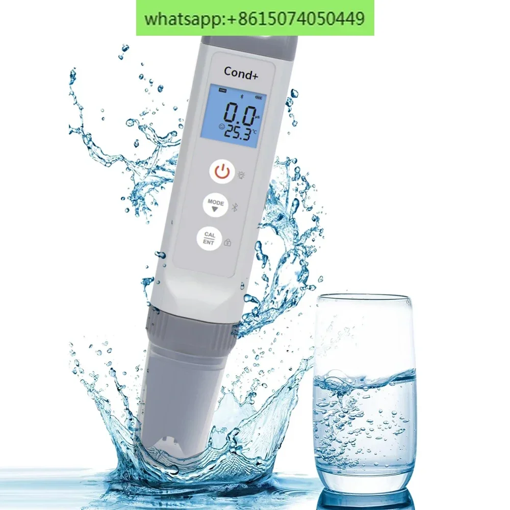 7 in 1 TDS/EC/Salinity/Temperature/ORP/Res/PH Meter Digital Aquarium Hydroponic Drinking Water Quality Monitoring Tester