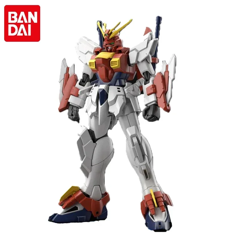 Originale Bandai Gundam Anime Figura HG 1/144 Gundam Breaker Battle Record Hot Blazing Gundam Modello di Montaggio Anime Action Figures