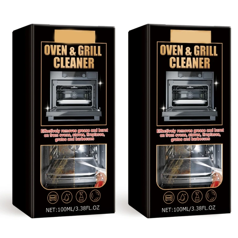 

Kitchen Oil Cleaner Household Kitchen for Oven Grill Oil Remover Formula