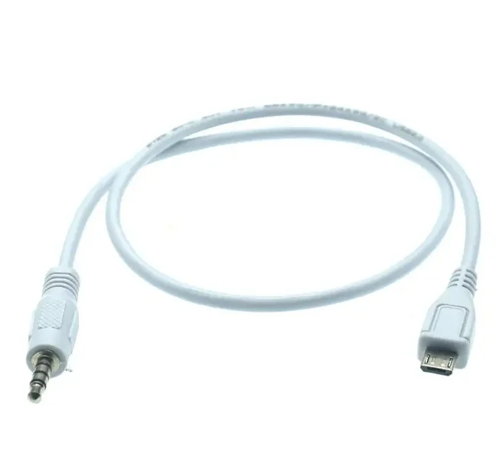 50cm Mini USB - 3.5mm Aux kabel Audio 5Pin Mini USB męski do 3.5mm Aux męska wtyczka przewód Audio