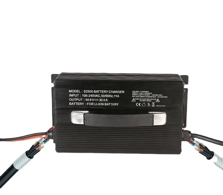 CE S2500 Electric car Battery Charger 20S 73V 25A LiFePO4 battery chargers with CE & EMC global certifiactions