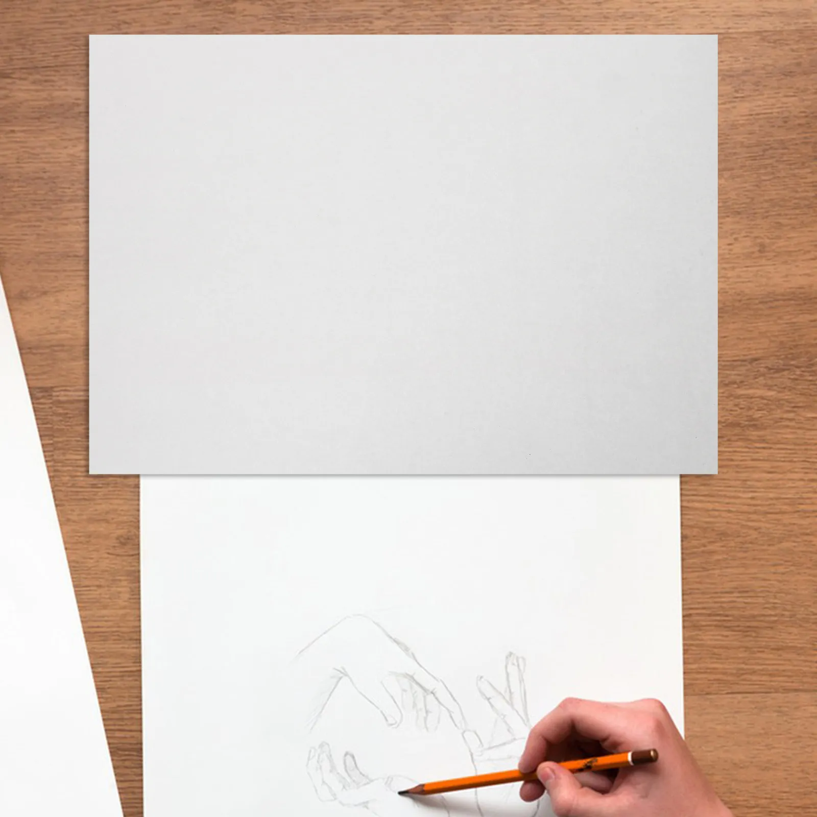 A3 Drawing Painting Blank Sketch Durable Easy Carry For Outdoor Use Compatible With Pencils Markers Pastels