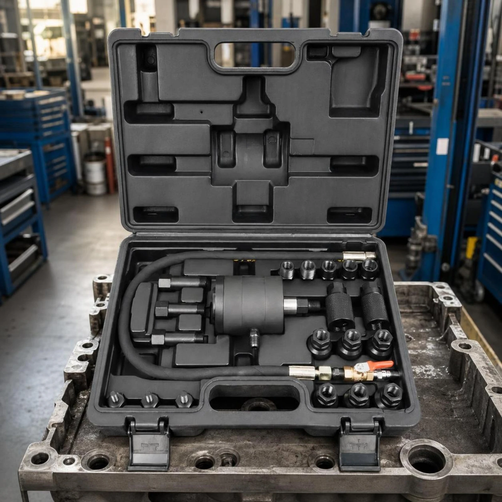 Compression-Ignition Injector Puller Kit Seized Compression-Ignition Injector Puller Stuck Stubborn for Mechanics