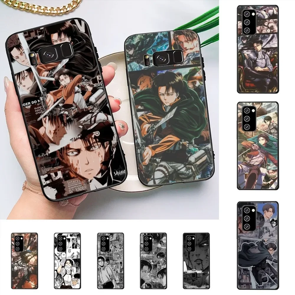 

Anime L-LEVI A-ACKERMAN Phone Case For Samsung J 7 plus 7core J7 neo J6 plus prime J6 J4 J5 Mobile Cover