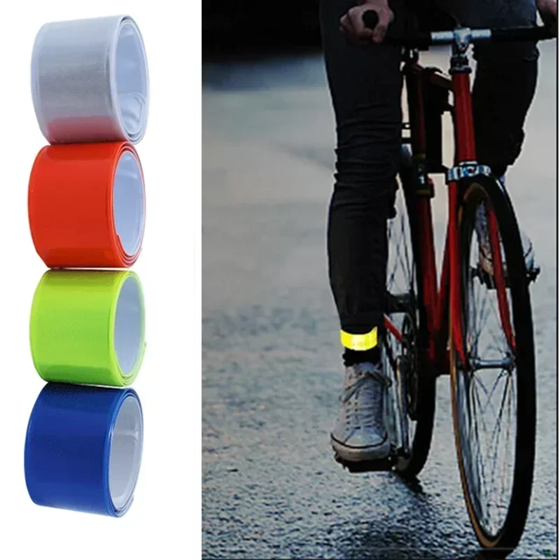 Reflective Band for Night Sports Safety Warning Reflective Wristband Arm Ankle Leg Band Night Walking Biking Reflective Tape