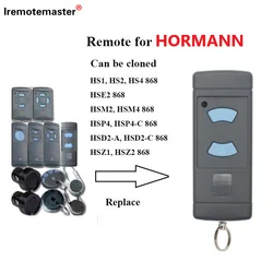 Controle remoto para Garage Gate, HORMANN, HSE2, HSM4, HSZ1, 868MHz, 868.3MHz, 868MHz