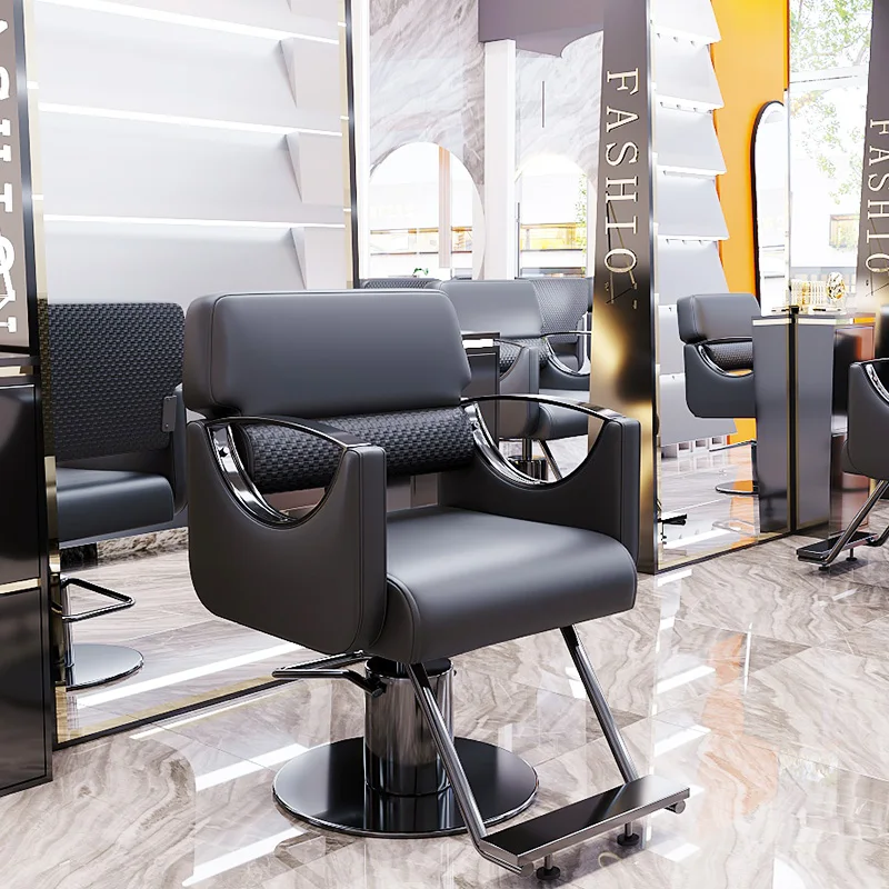 

Modern Elegant Barber Chair Swivel Inox Design Professional Salon Chair Height Modern Sillas De Barberia Barber Accessories