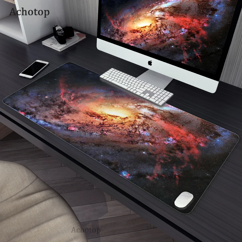 

Large Computer Space Mouse Pad Gaming MousePad Waterproof Leather Mouse Mat Gamer XXL Mause Carpet PC Desk Mat keyboard pad