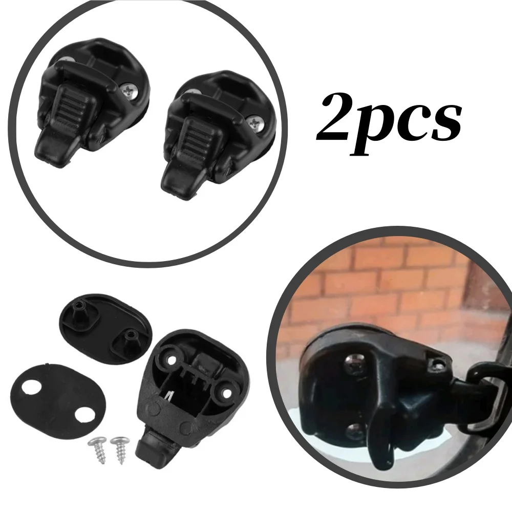 

2Pcs Car Accessories Door Window Glass Lock Buckle Clips for Mitsubishi Pajero Montero Mk2 MKII V31 V32 V33 V43 V45 1991-1999