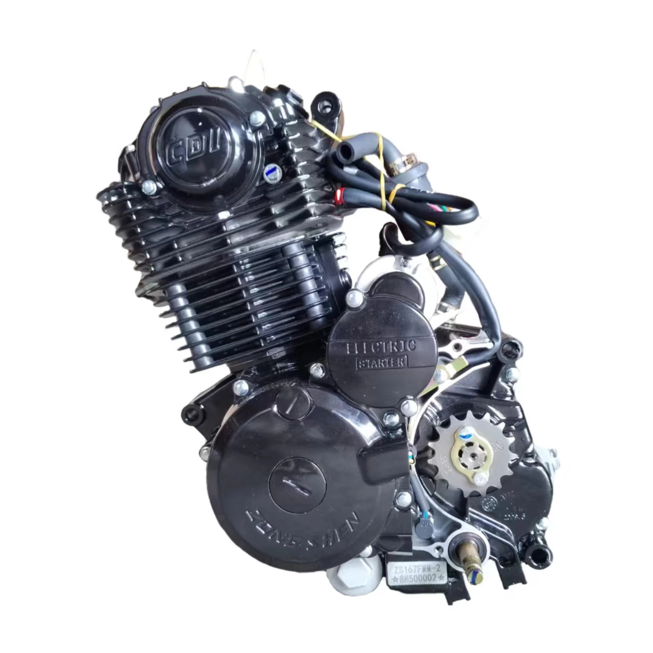 Hot selling：Motocross Off-road Engine  5-speed 250cc Single Cylinder 4 Stroke  Engine CB250 250cc Motorcycle Engine