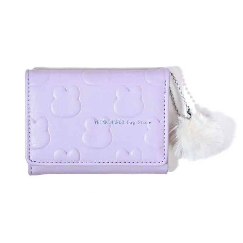 340D Pu Purses Ladies Credit Card Holder Money Bag Travel Purses Compact Wallets