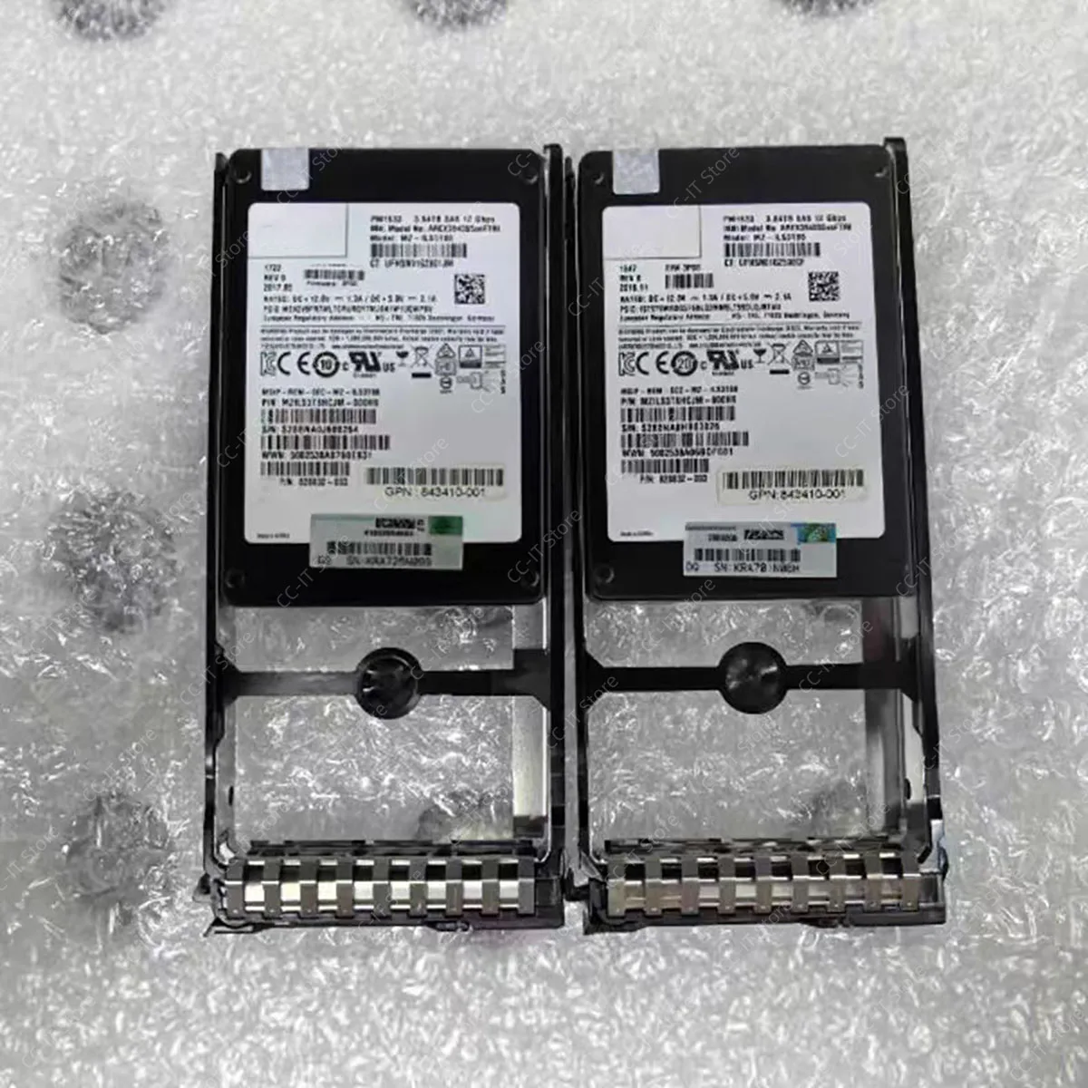3.84TB SAS 12Gb 2.5'' Enterprise SSD 840468-001 M0T63A Storage Array Solid State Drive