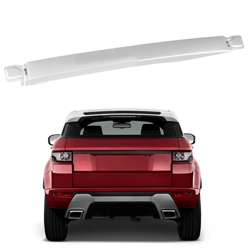 Car Rear Bumper Lower Central Bar Protective Trim Cover for Range Rover Evoque 2012-2018 Silver