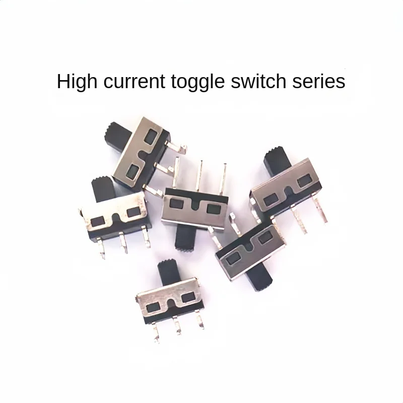 

10 шт. SS2D10G5, высота ручки 5 мм, 1P2T, вертикальная, 2-я передача, 3 фута, прямой/изогнутый, SS2D06, тумблер, высокий ток