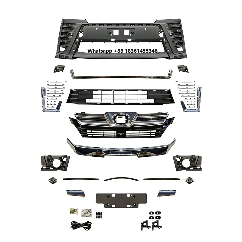 

For Vellfire 2015-2017 Tegarry 2019 Vellfire Old-to-New Upgrade Body Kit (Basic Version)