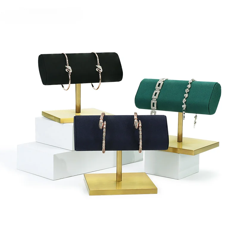 

High end jewelry counter display window, watch bracelet display rack, props, new watch