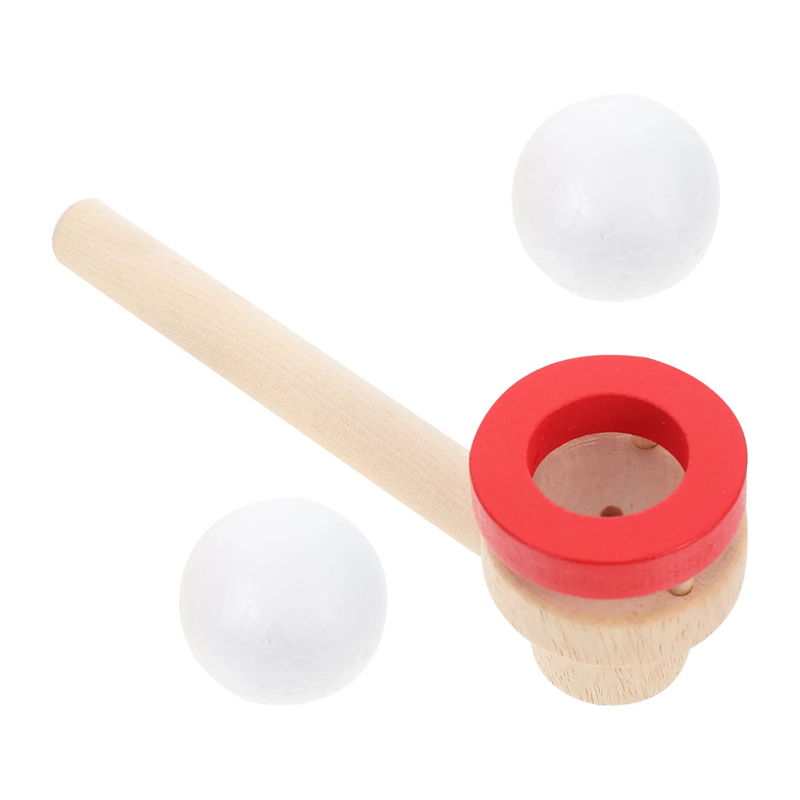 Set di Palline Galleggianti in Legno per Esercizi di Respirazione per Bambini, Gioco Educativo Cognitivo, Palline per Equilibrio e Divertimento