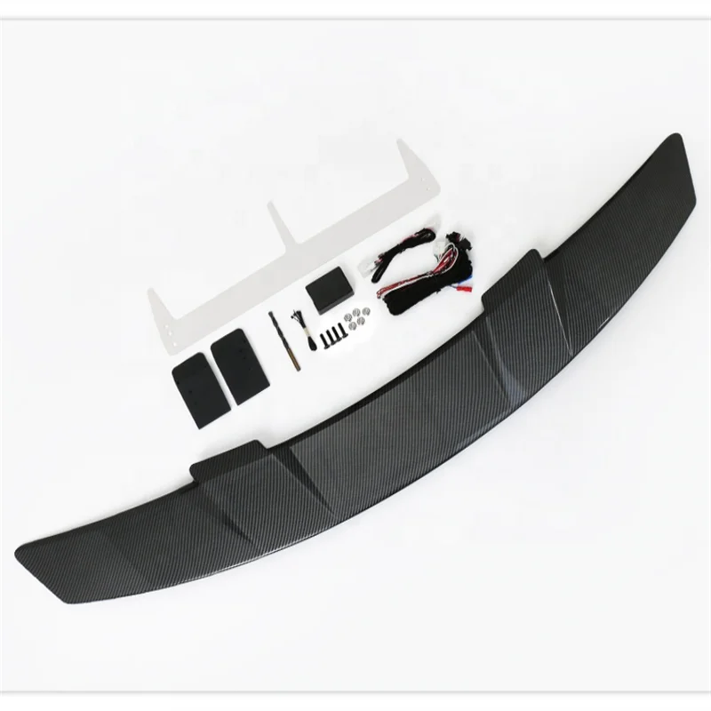 

Perfect Design Gloss Carbon Fiber ABS Remote Controlled Car Rear Trunk Tail Boot Spoiler For Honda