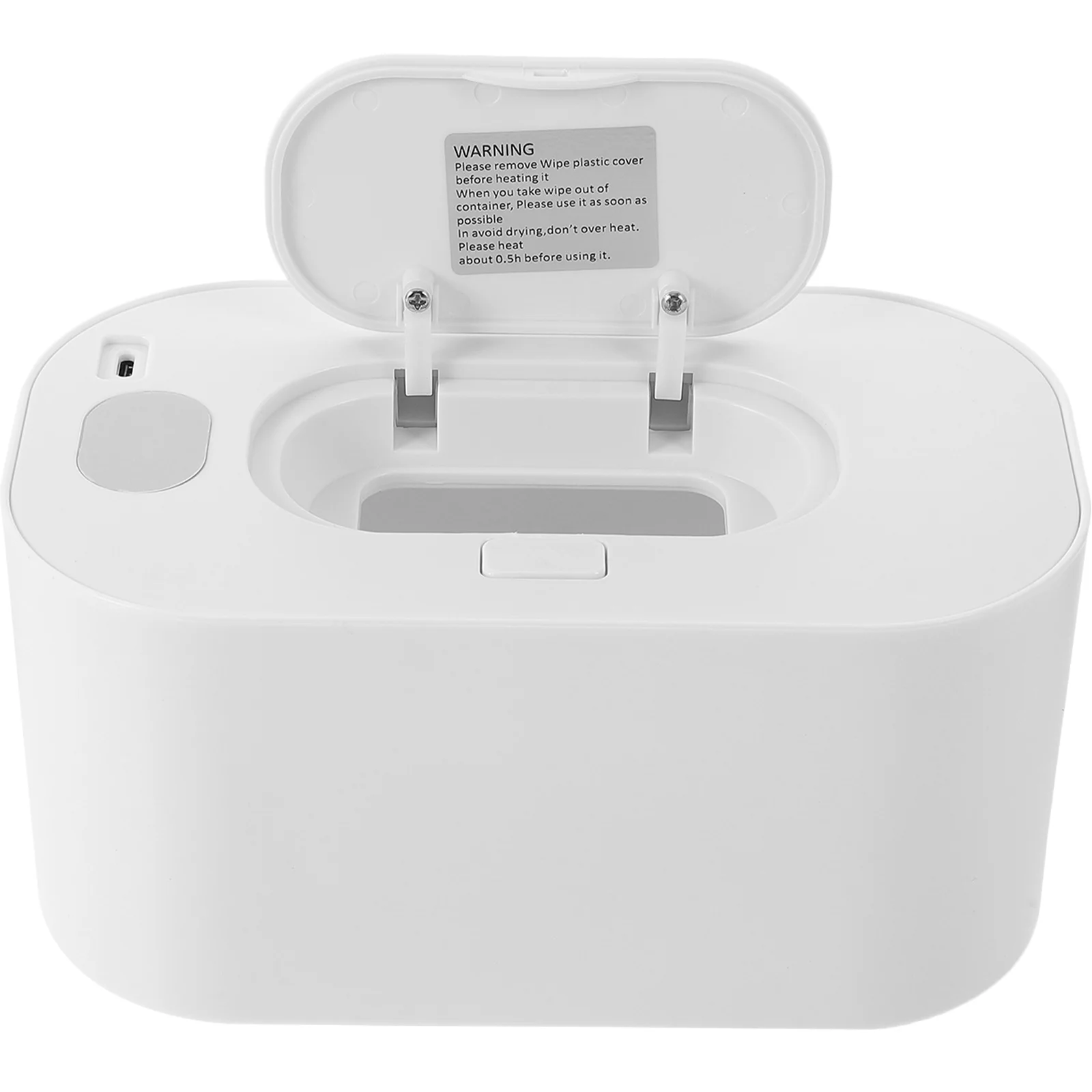 Wet Wipe Warmer Baby High-Quality Abs Pp Heated Tissue Dispenser Fast Heating Energy-Saving Design Warm Wipes Container