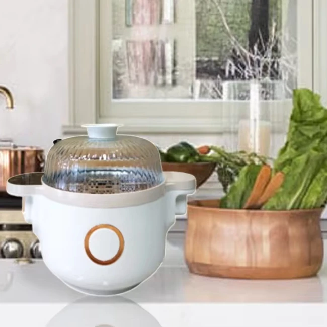 

1400W Mini House Use Automatic Cooking Machine Stir-Fry Pot