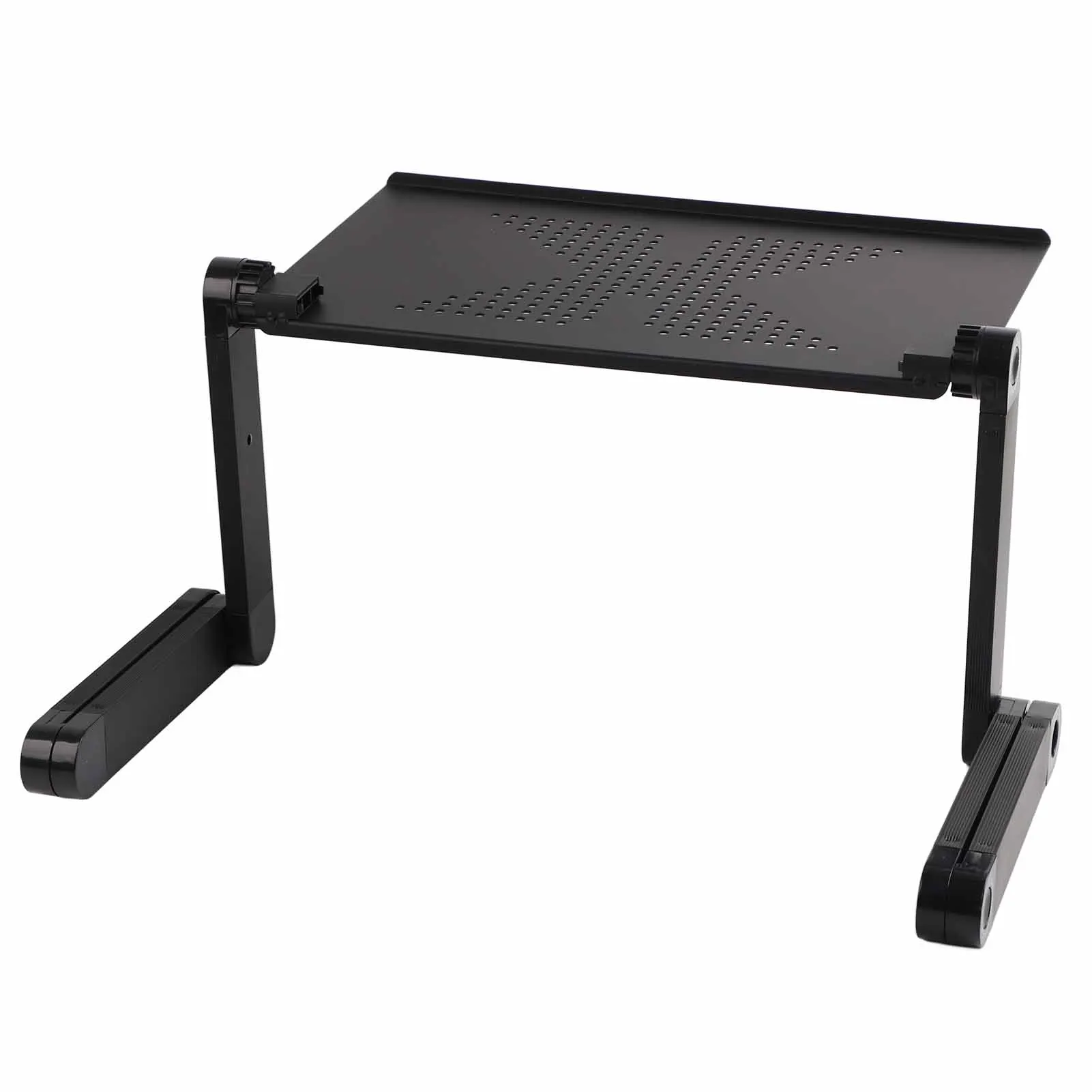 Portable Laptop Desk Notebook Stand Table Tray with Mouse Holder Sofa Bed Black