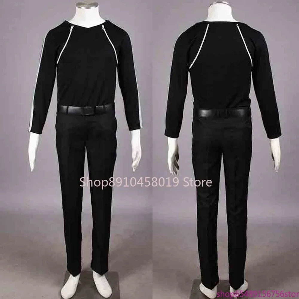 Anime Kirigaya Cosplay Fato para Homens e Mulheres, Sword Art Online, SAO Kirigaya Kazuto Fato, Halloween Uniforme de Festa, Colthing