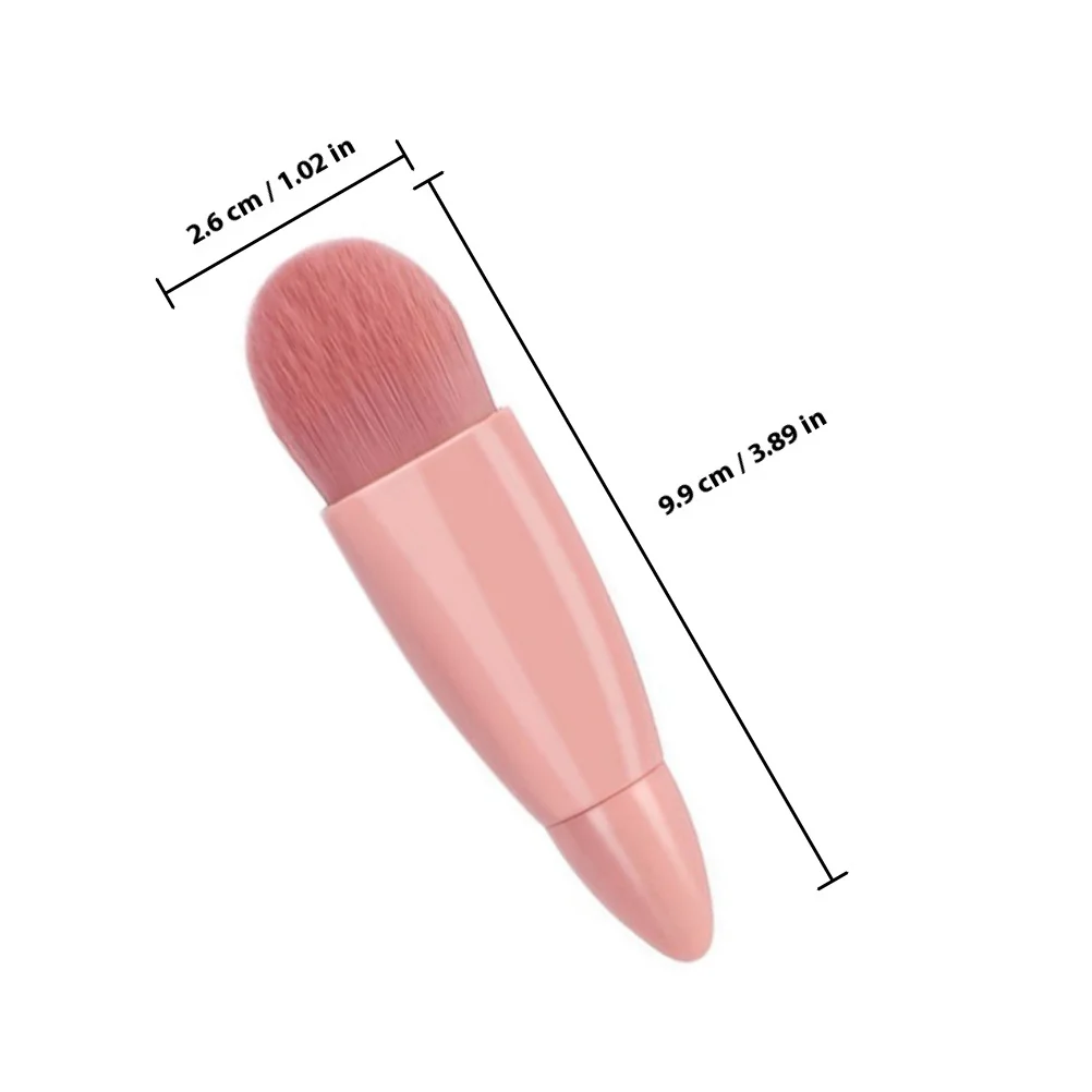 5-teiliges Mini-Make-up-Pinsel-Set, feine weiche Borsten, leichtes Design für den Reisegebrauch, Gesichtsrouge, Puder, Foundation, Concealer, Auge