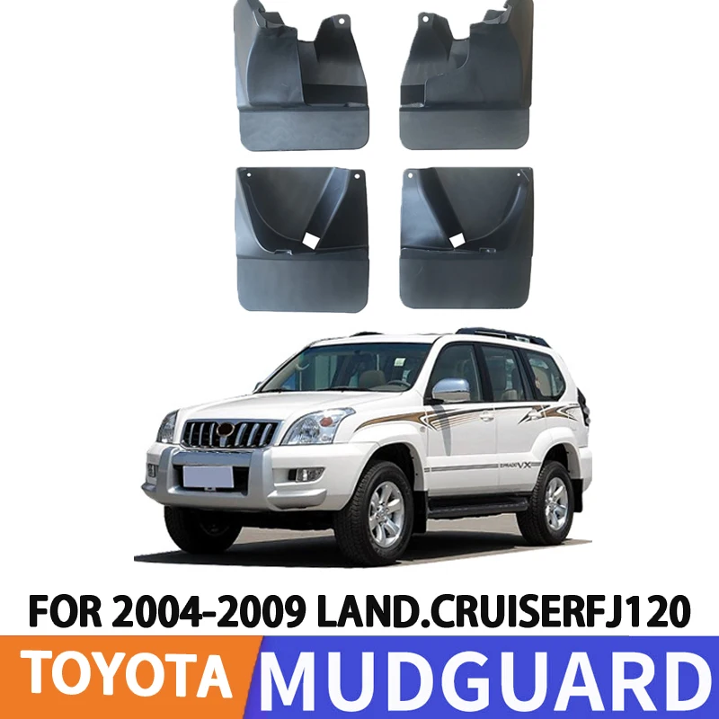 Pour 2004-2009 Toyota dominateur Cruiser FJ120 garde-boue de pneu garde-boue garde-boue de roue avant et arrière